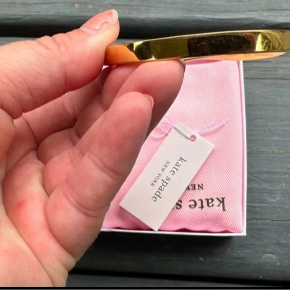 Kate Spade Gold Bangle Bracelet - Picture 7 of 11